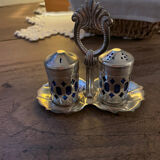 Vintage pepper shaker duo