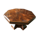 Octagonal table art deco