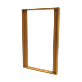 Scandinavian mirror "Gun 642" in oak, 86x54cm, Nybrofabriken, Sweden, 1960
