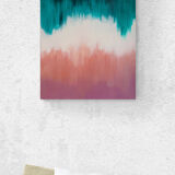 Hunting high and low - original abstract art canvas