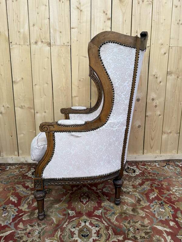 Fauteuil, bergère de style Louis XVI - Napoléon III