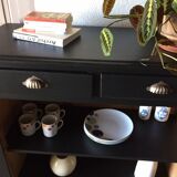 Black vintage Parisian buffet