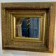 Gilded mirror - mercury glass - 52 x 46