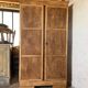 Antique pine wardrobe