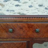 Walnut chippendale desk