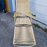 Scoubidou chaise longue from 1970