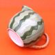 Watermelon Pitcher / Jug Glazed Ceramic