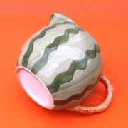 Pichet pastèque en céramique vernissée