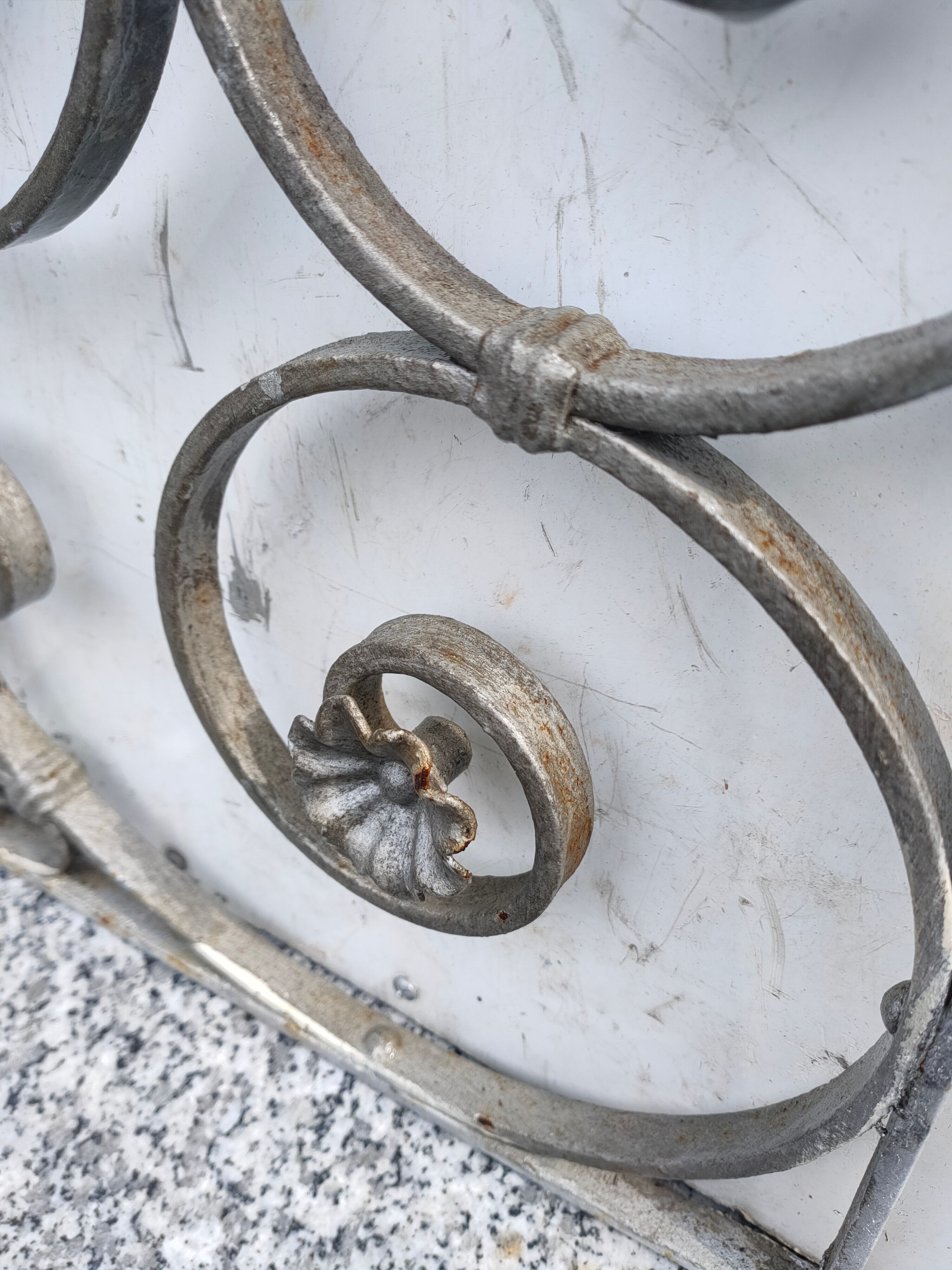 Wrought iron gate