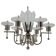 Large Bauhaus chrome pendant, 1930s / Functionalism