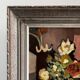 Cubist bouquet painting