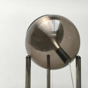 Lampe sur pied globe de l'ère spatiale suisse de milieu du siècle Type 56 de Temde, années 1960