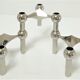 Three candle holders Fritz Nagel and Caesar Stoffi for BMF