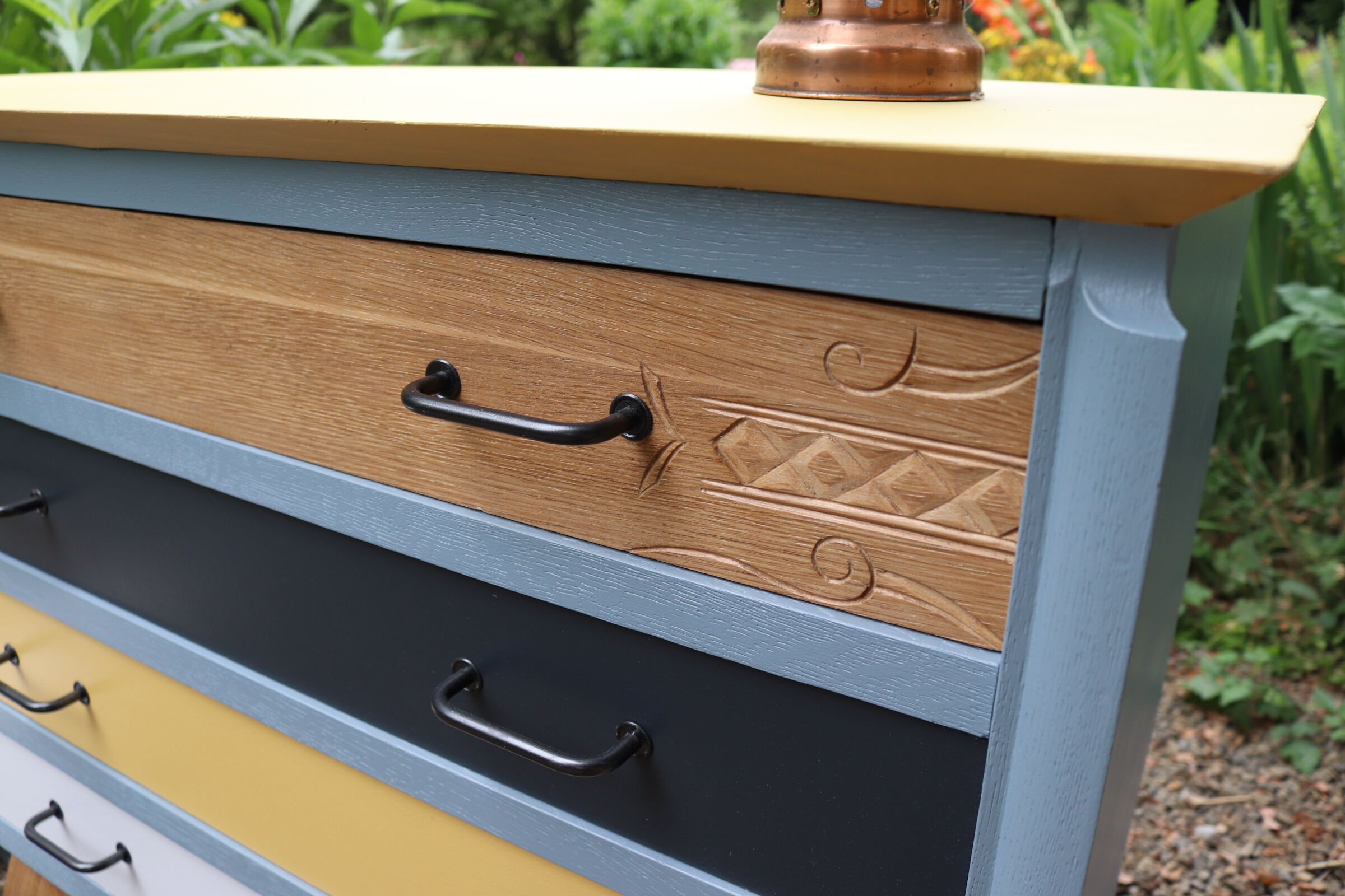 Scandinavian-style sunshine foot compass