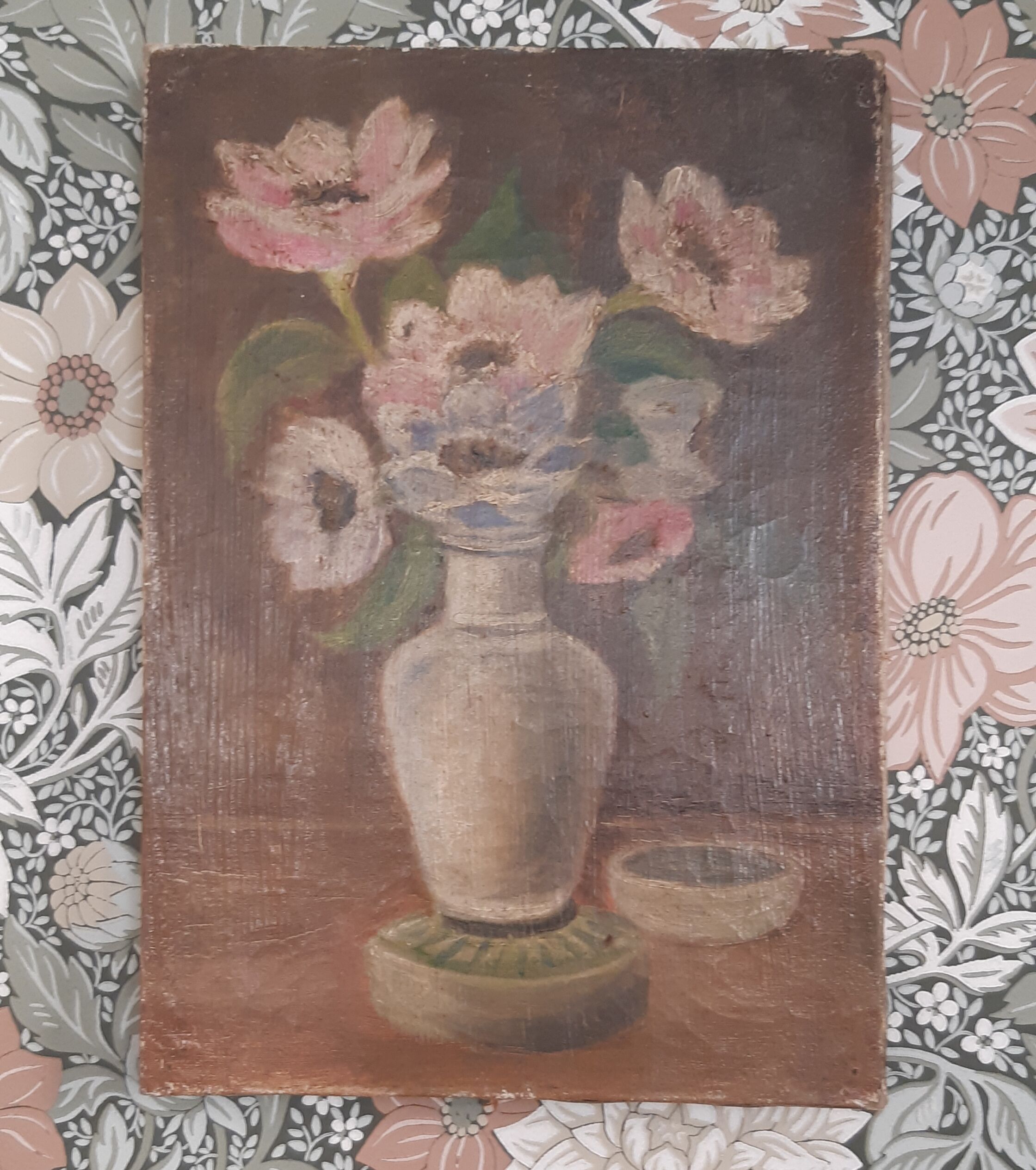 Flower oil painting