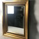 Rectangular mirror in gilded wood 54 x 44 cm
