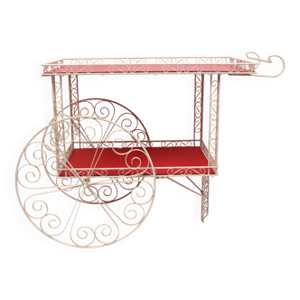 Desserte de jardin française des années 1950