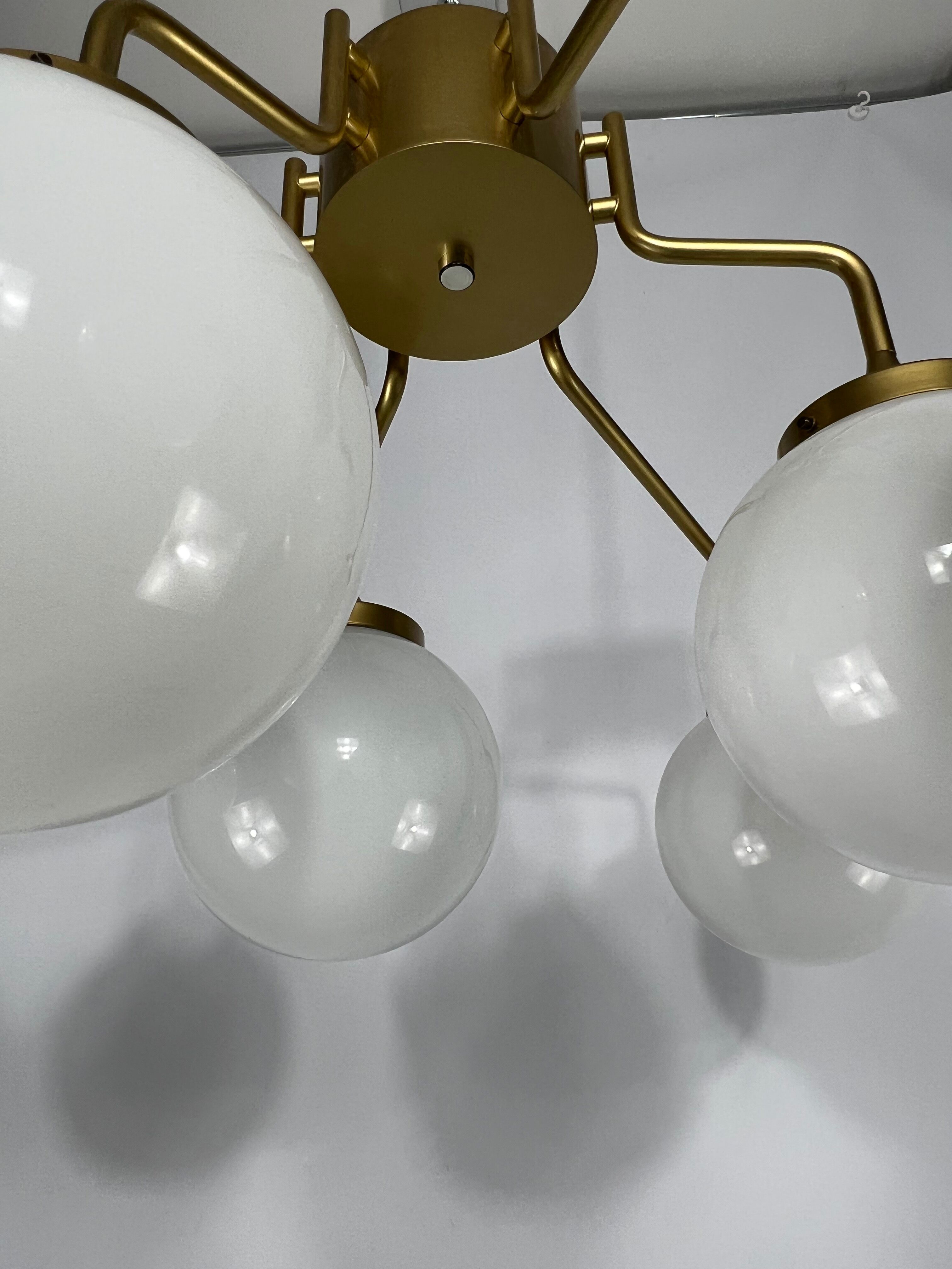 Ceiling lamp by Reggiani Italy 1970
