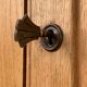 Parisian wardrobe solid oak raw 1940