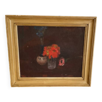 Still life with two bouquets