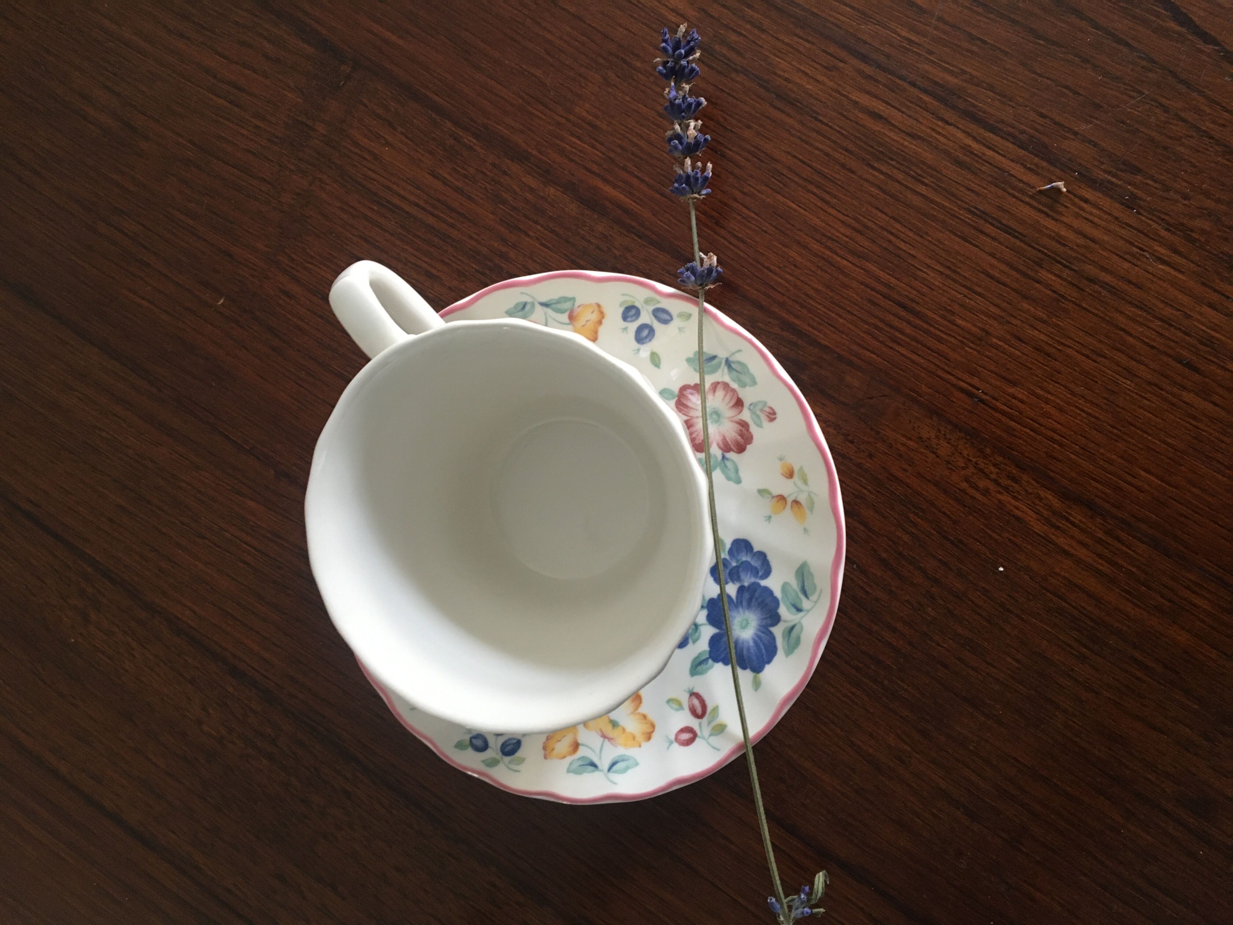 Tasse Churchill fleurie made in England