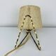 Vintage 50s brass wall lamp