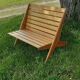 Banc pliant vintage