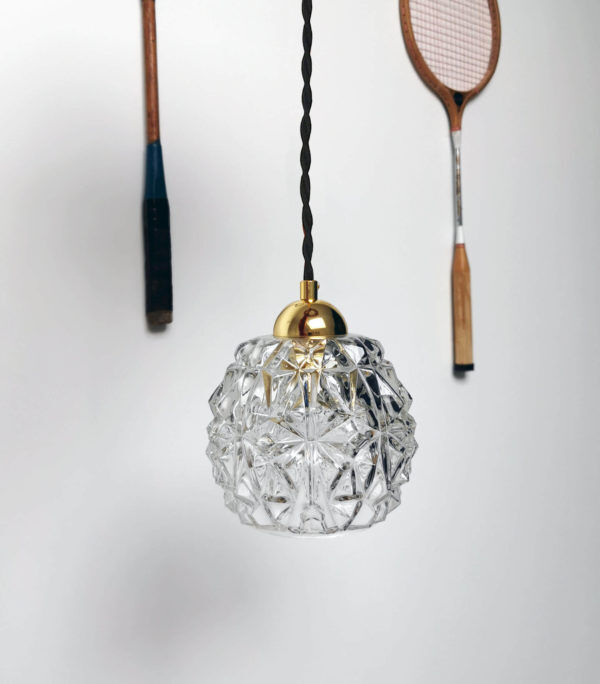 Faceted walking lamp