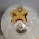 Murano globe table lamp by Mazzega, 1960s, 1970s