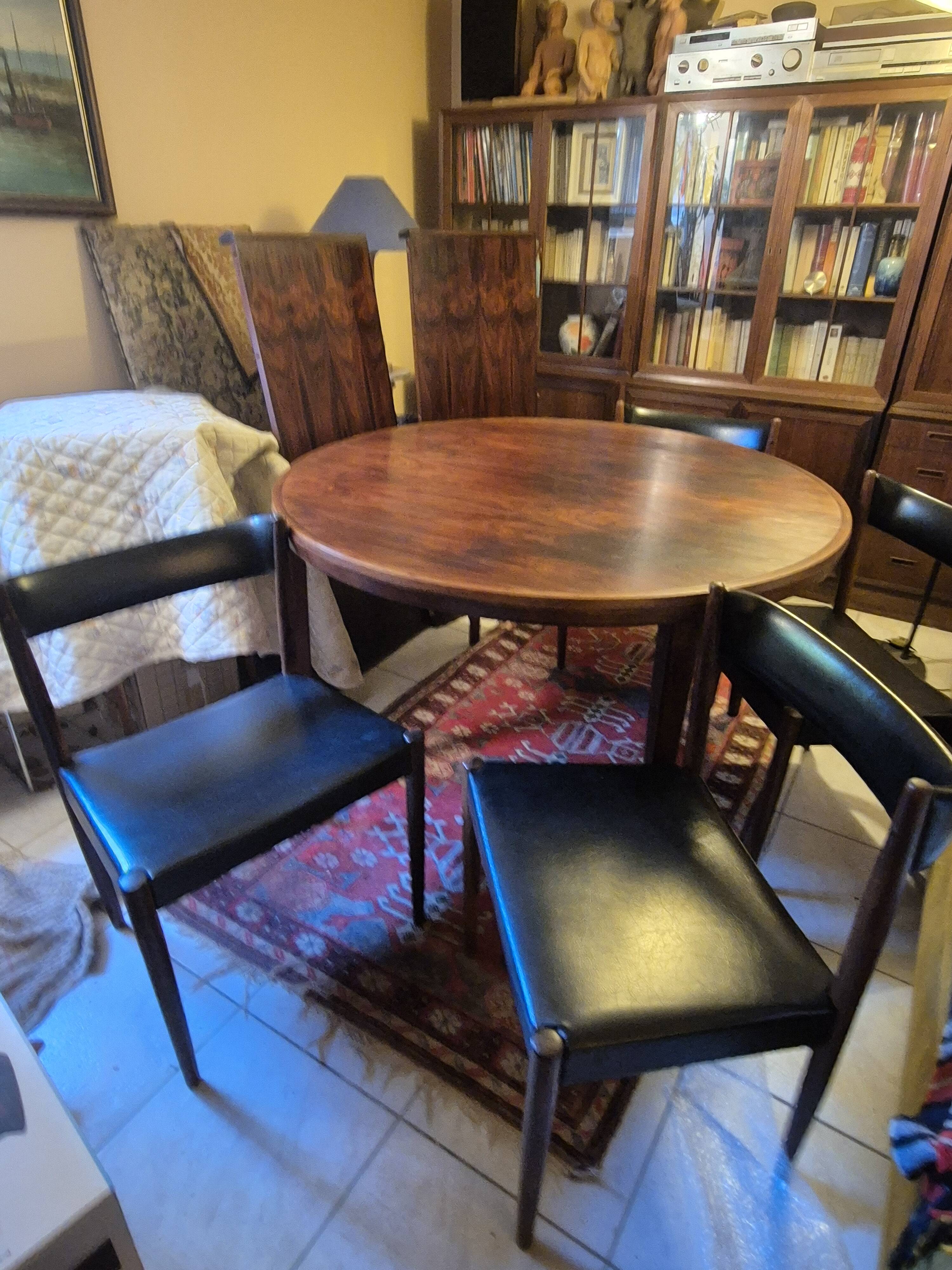 4 Danish design chairs from the 1960s