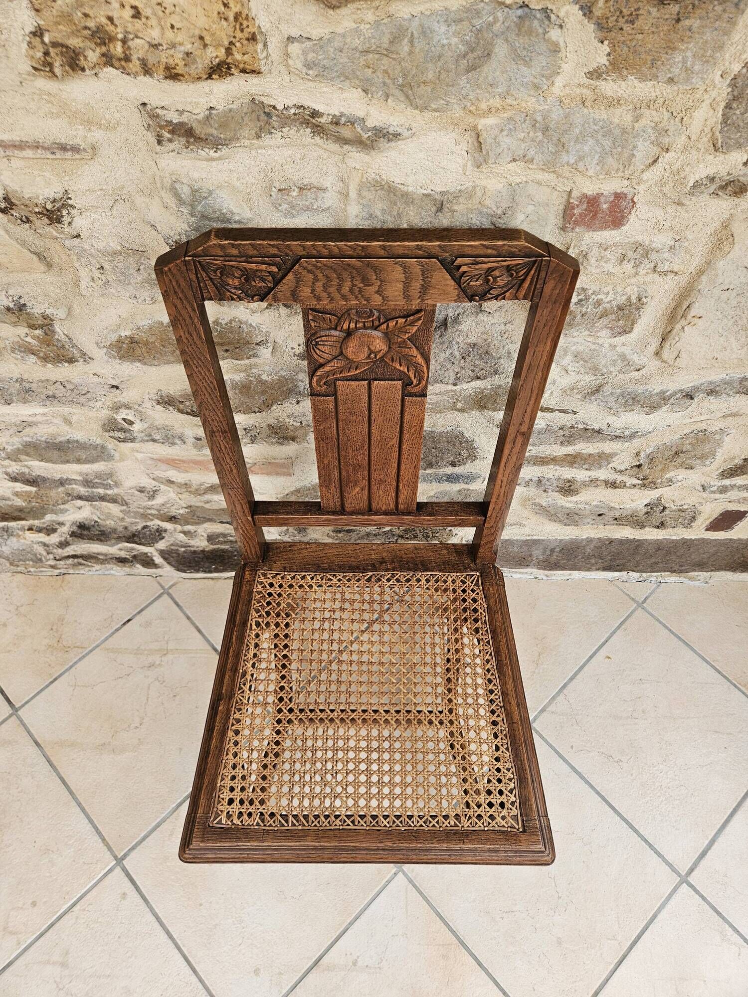 6 chaises art déco