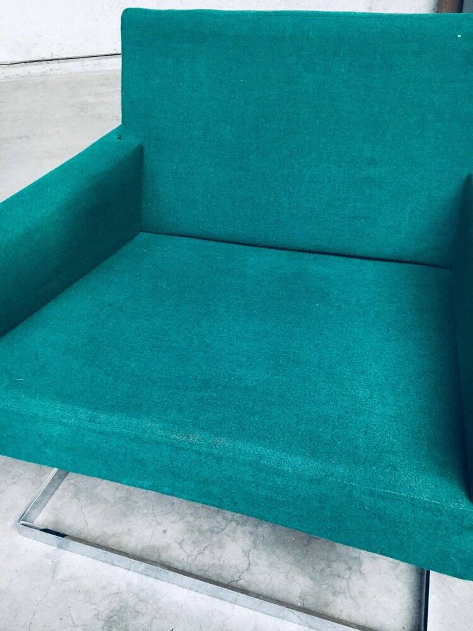 Mid-Century Modern Belgian Floating Lounge Chair, 1960s
