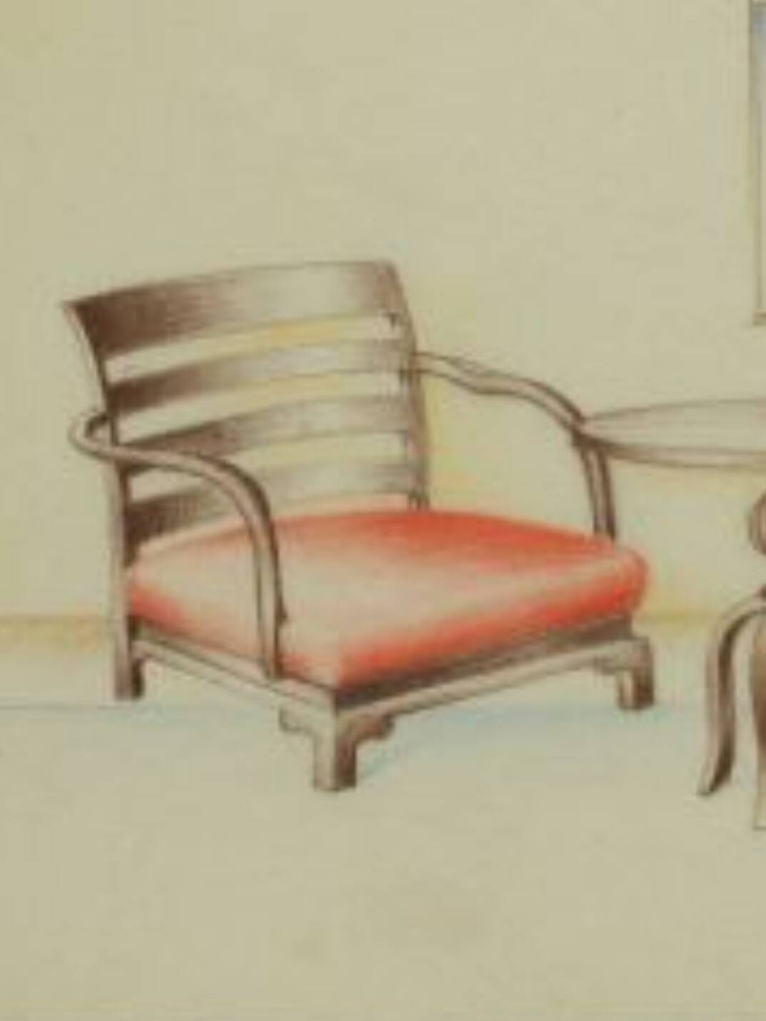 Lajos Kozma, importants fauteuils Art Déco de Budapest Werkstatte, années 1930