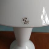Paire de lampes champignon Peill & Putzler en opaline blanche