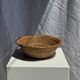 Handcrafted Indonesian rattan flower-shaped basket D26 H8