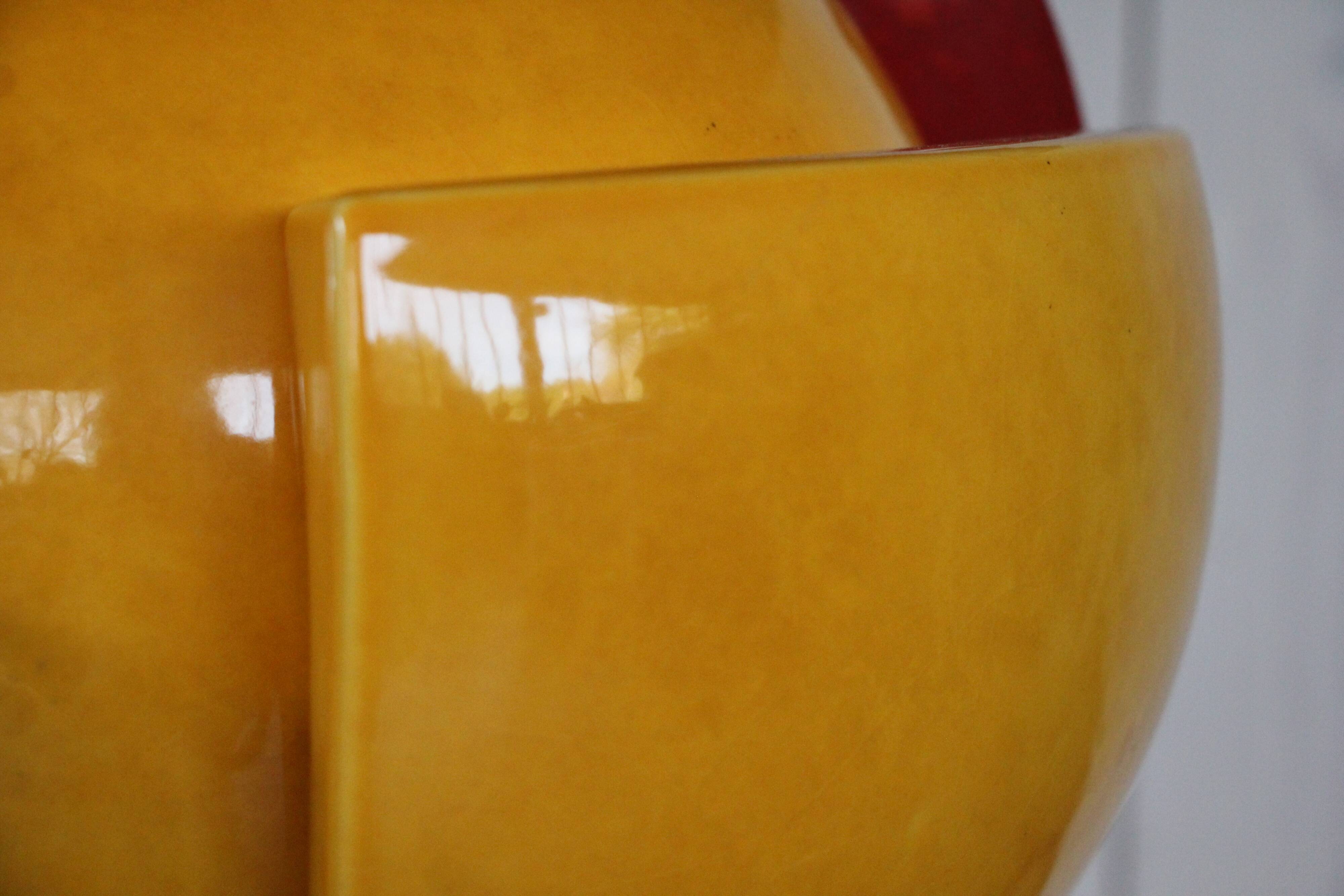 Lampe en céramique "Laurence" de François Chatain pour Roche Bobois