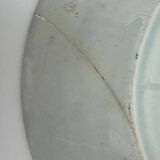 11 assiettes armoriées Gien, XIXème