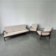 Salon scandinave en teck 1960