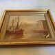 Tableau marine huile sur toile signée