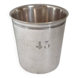 Christofle silver-plated metal cup