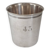 Timbale en métal argenté Christofle