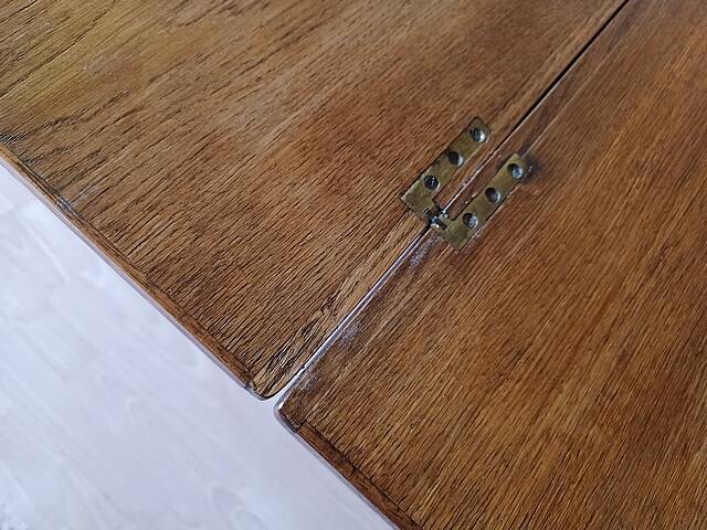 Vintage oak portfolio table 1960