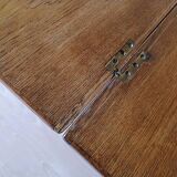 Vintage oak portfolio table 1960