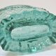 Zoomorphic vase fish glass 70s