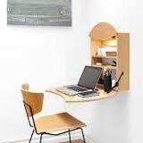 Foldable wall desk Ring Michael Hilgers