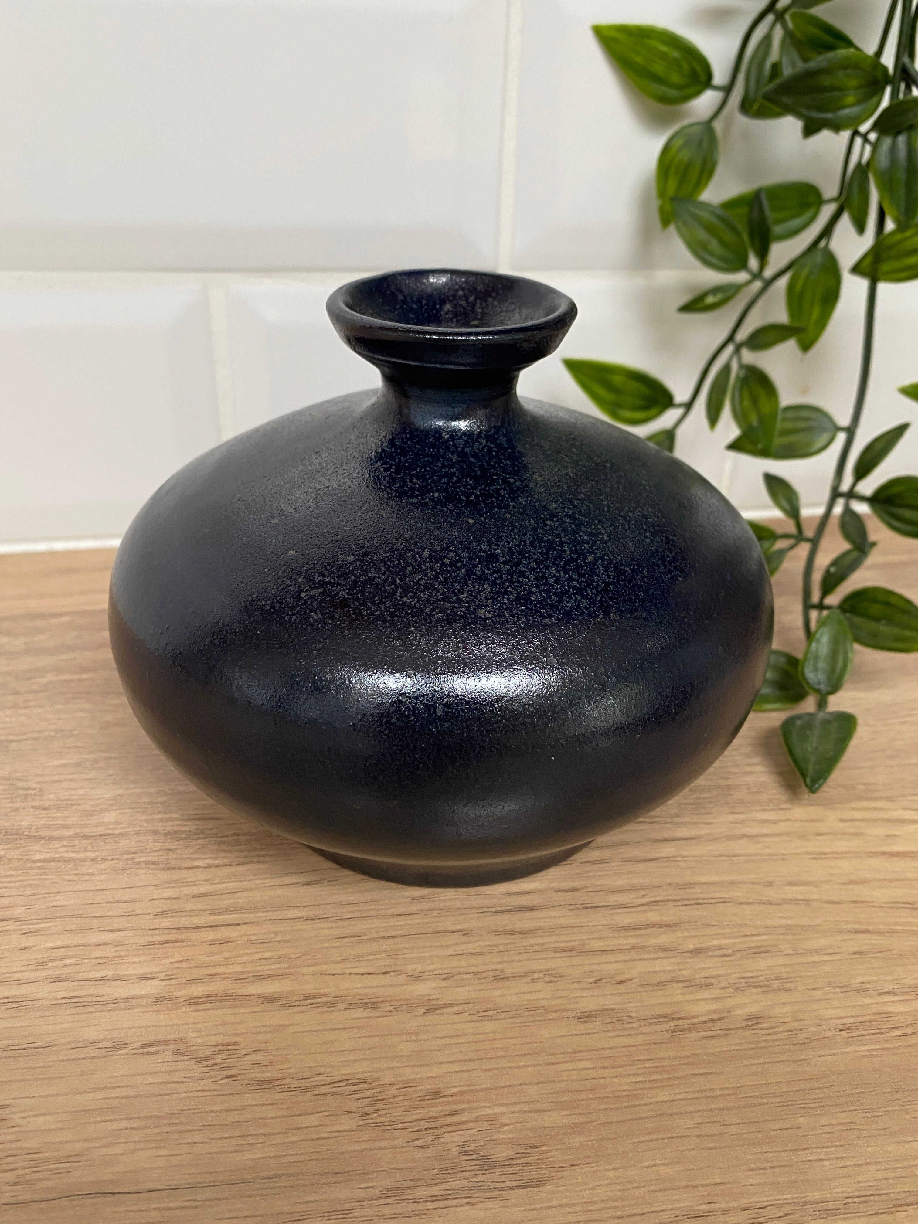 Vase en grès vernissé