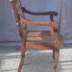 Antique 19th century barber's chair