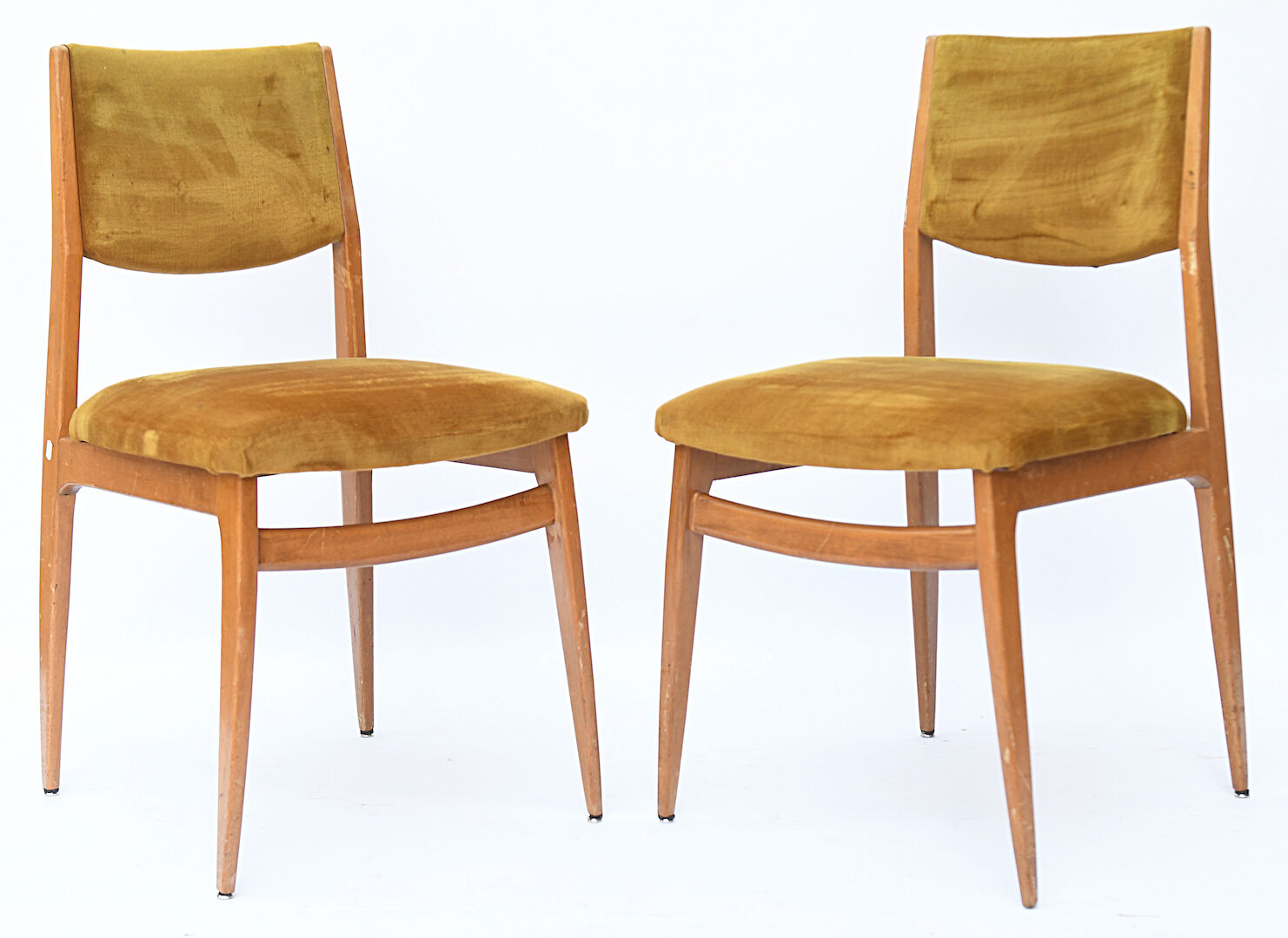 Suite de 6 chaises vintage des années 1960