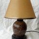 Lampe en bois