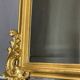 Mirror 174x111 period XIXth beautiful gilding, very good condition